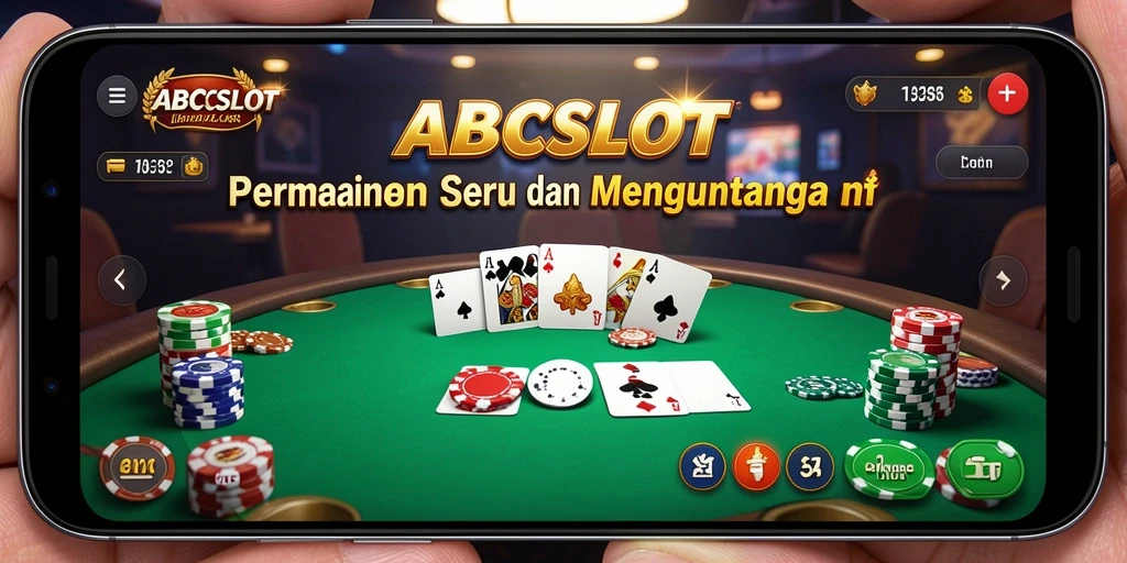Tampilan gameplay Poker yang seru di ABCSLOT.