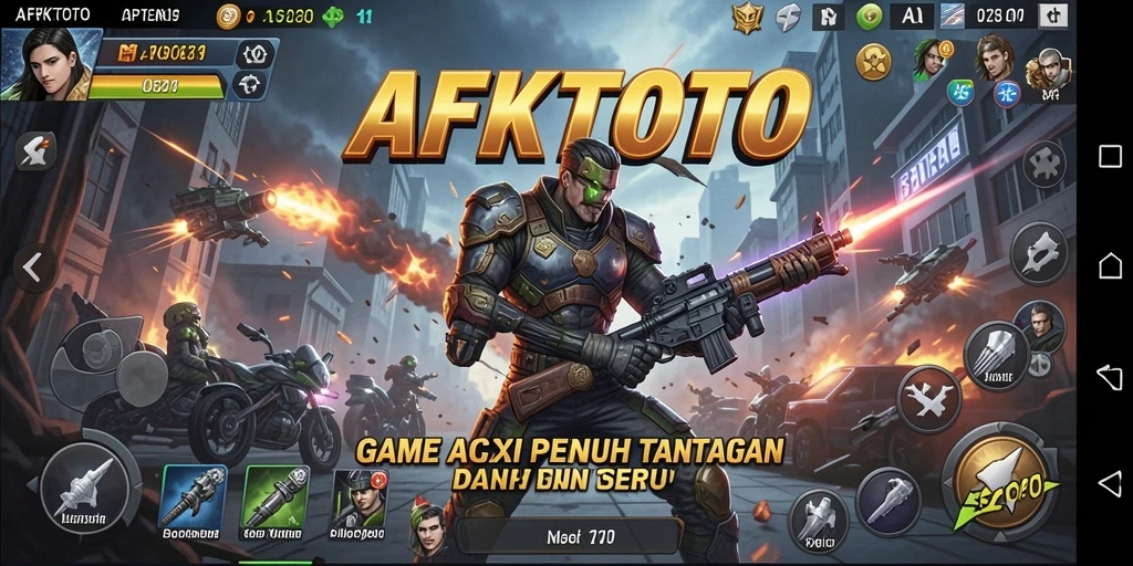 Gameplay seru <strong>AFKTOTO</strong> dengan aksi yang mendebarkan dan grafis menawan.