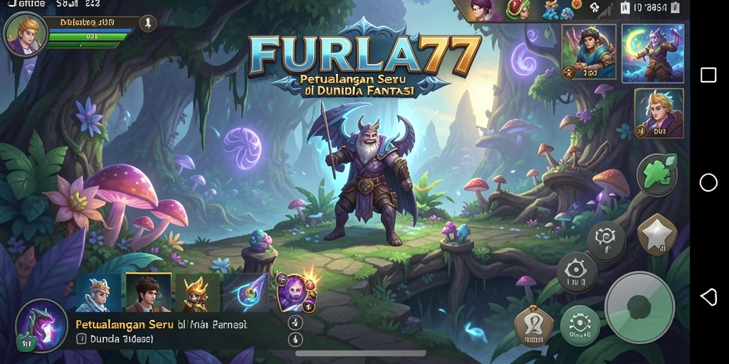 Screenshot gameplay <strong>FURLA77</strong> menampilkan aksi seru dalam petualangan fantastis.