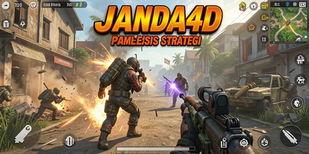 Tampilan gameplay intens di JANDA4D dengan aksi mendebarkan.