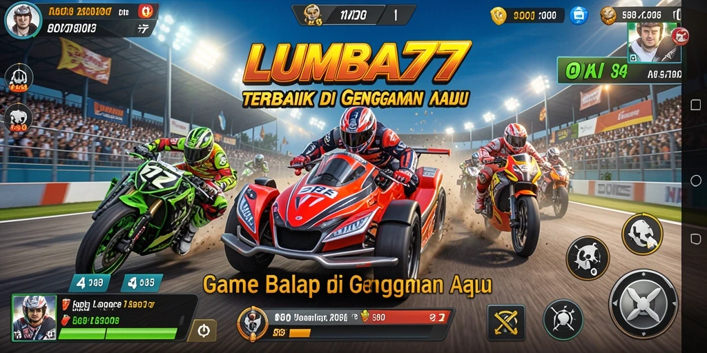Gameplay seru di LUMBA77 dengan balapan mobil cepat.