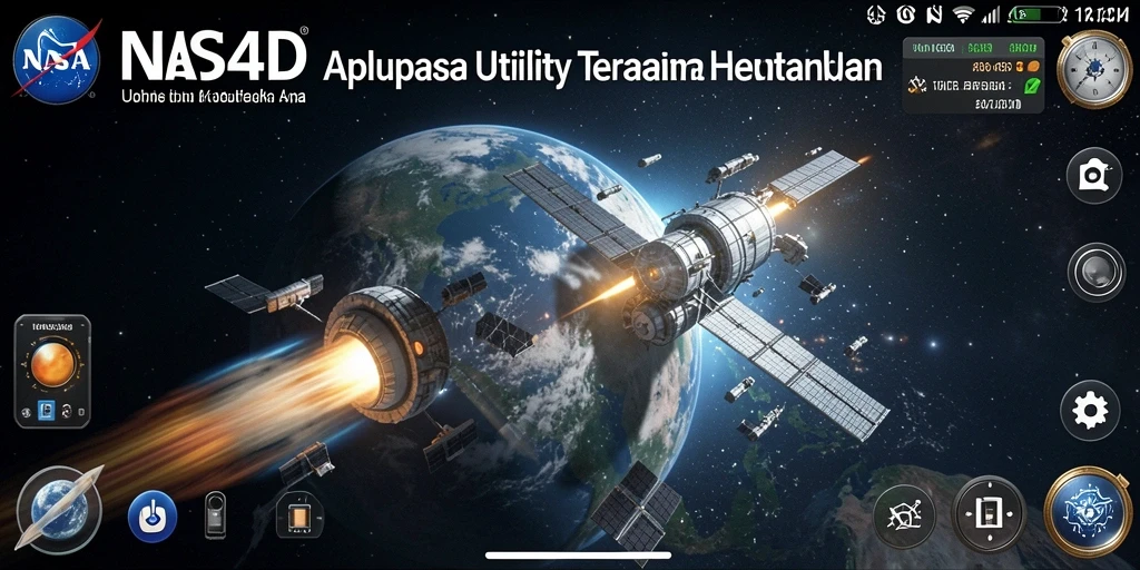 Screenshot utama aplikasi NASA4D menampilkan berbagai fitur utility yang memudahkan pengguna.