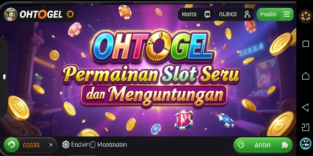 Screenshot OHTOGEL menampilkan gameplay slot yang seru dan menantang.