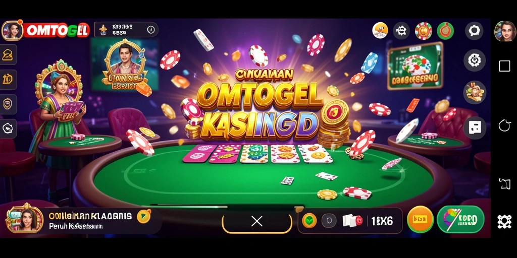 Screenshot gameplay OMTOGEL yang menampilkan pengalaman Kasino yang mendebarkan.