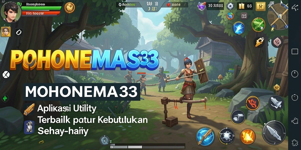 Screenshot POHONEMAS33 menampilkan antarmuka pengelolaan tugas yang efisien.