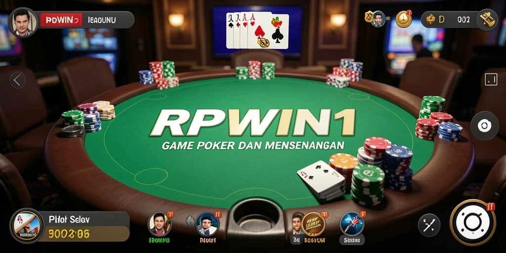 Tampilan gameplay seru dalam RPWIN1 dengan teman-teman.