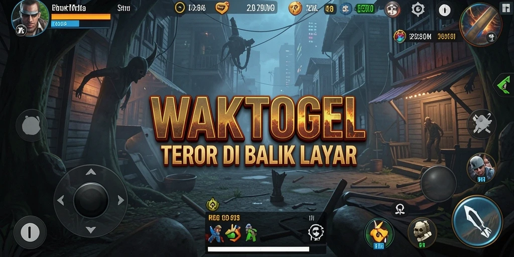 Tangkapan layar gameplay menegangkan dari WAKTOGEL.
