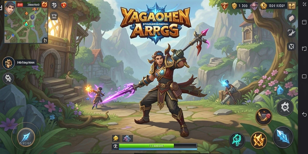 Tampilan gameplay YAGAOHEN yang memukau dan mendebarkan.